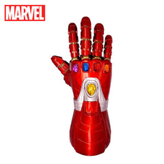 Marvel Avengers Iron Man Nano Gauntlet 13.4" PVC Bank | Iron Man Gauntlet Coin Bank for Collectors