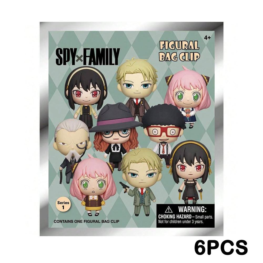 Spy x Family Series 1 Blind Box 3D Foam Bag Clip Collectible Keychain