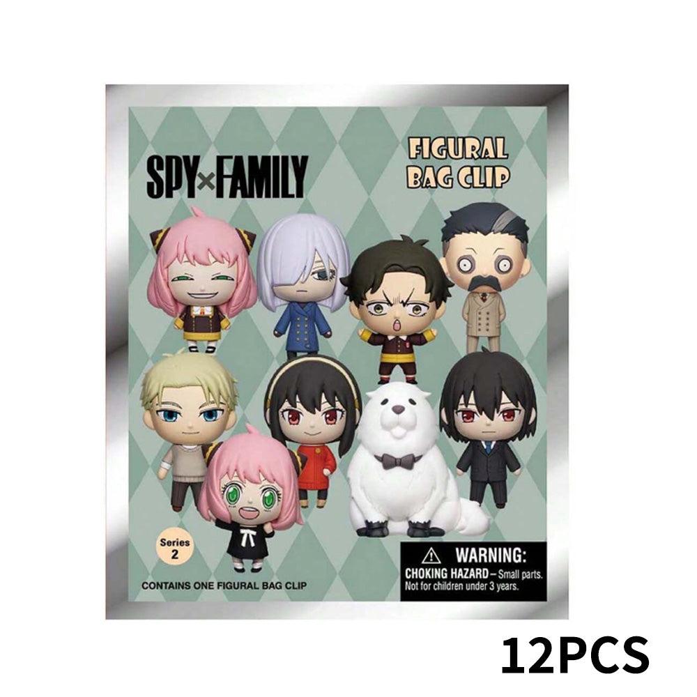 Spy x Family Series 2 Blind Box 3D Foam Bag Clip Collectible Keychain