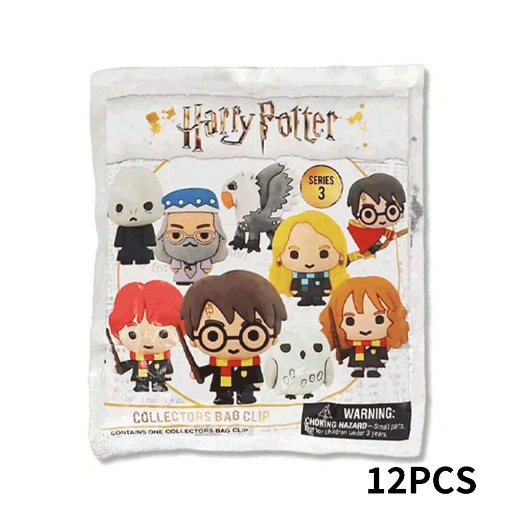 Harry Potter Series 3 Blind Box 3D Foam Bag Clip Collectible Keychain