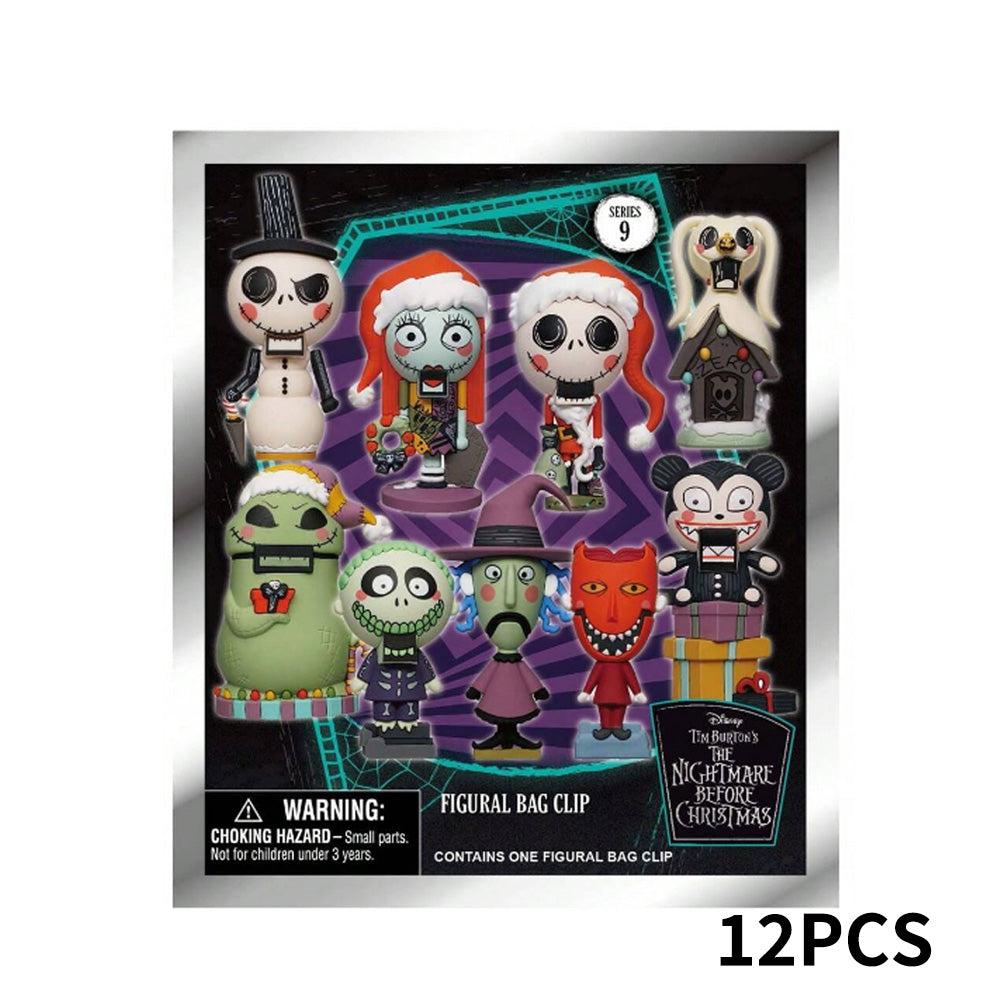 Disney The Nightmare Before Christmas Series 9 Blind Box 3D Foam Bag Clip Collectible Keychain