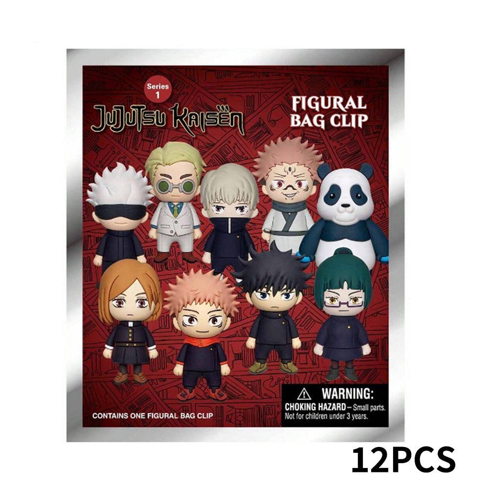 Jujutsu Kaisen Series 1 Blind Box 3D Foam Bag Clip Collectible Keychain