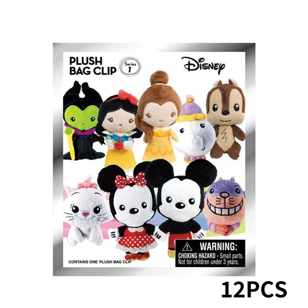 Disney Character Series 1 Plush Version Blind Box 3D Bag Clip Collectible Keychain