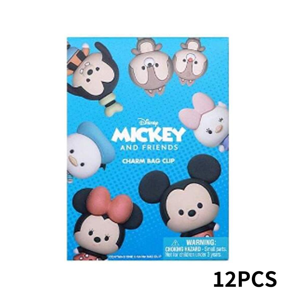 Disney Mickey and Friends Series Blind Box 3D Foam Bag Clip Collectible Keychain