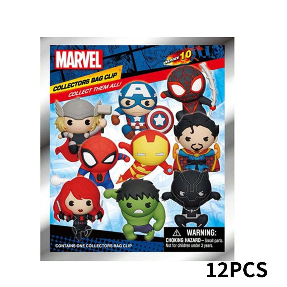 Marvel Series 10 Blind Box 3D Foam Bag Clip Collectible Keychain