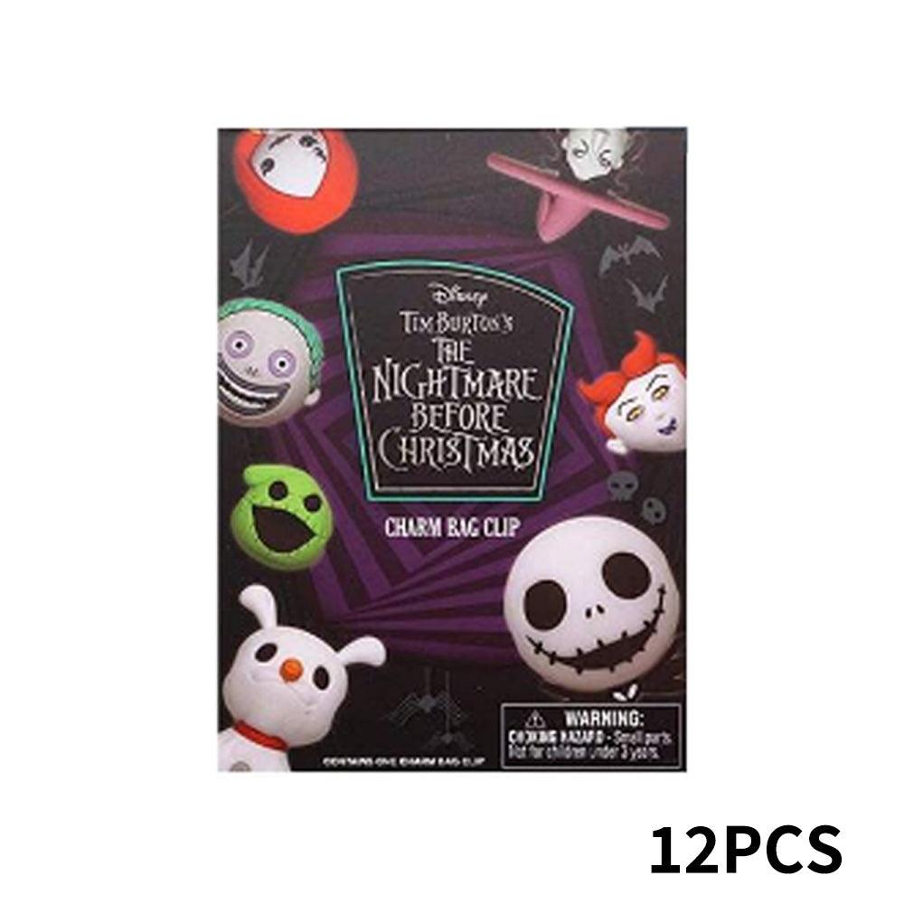 Disney The Nightmare Before Christmas Series Blind Box 3D Foam Bag Clip Collectible Keychain