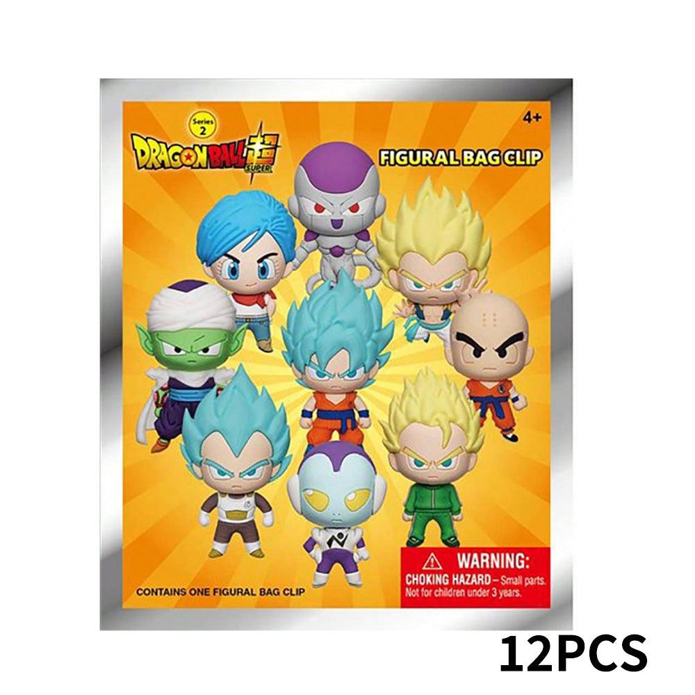 Dragon Ball Super Series 2 Blind Box 3D Foam Bag Clip Collectible Keychain