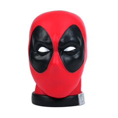 Marvel Heroes Deadpool Head 9.84" Bank | Deadpool Head Coin Bank for Marvel Fans