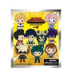 My Hero Academia Series 7 Blind Box 3D Foam Bag Clip Collectible Keychain