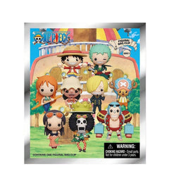 ONE PIECE Series 3 Blind Box 3D Foam Bag Clip Collectible Keychain