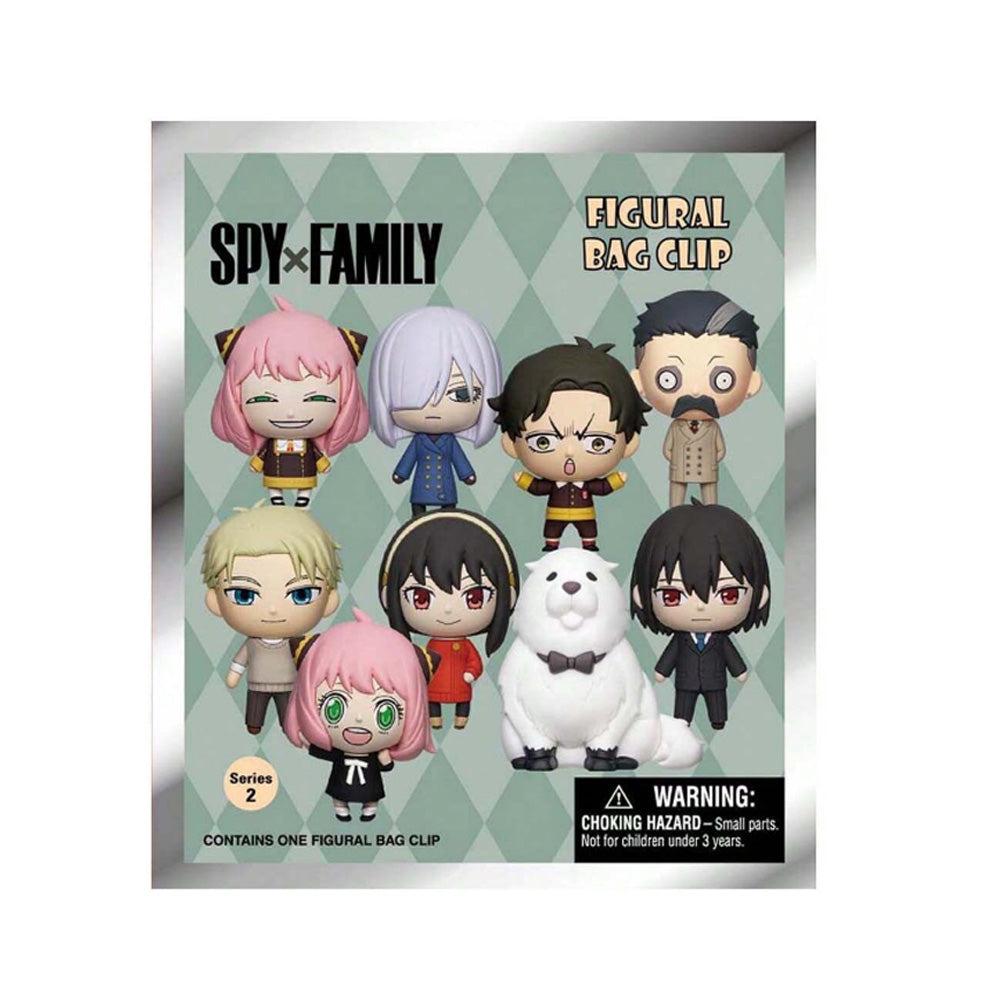 Spy x Family Series 2 Blind Box 3D Foam Bag Clip Collectible Keychain