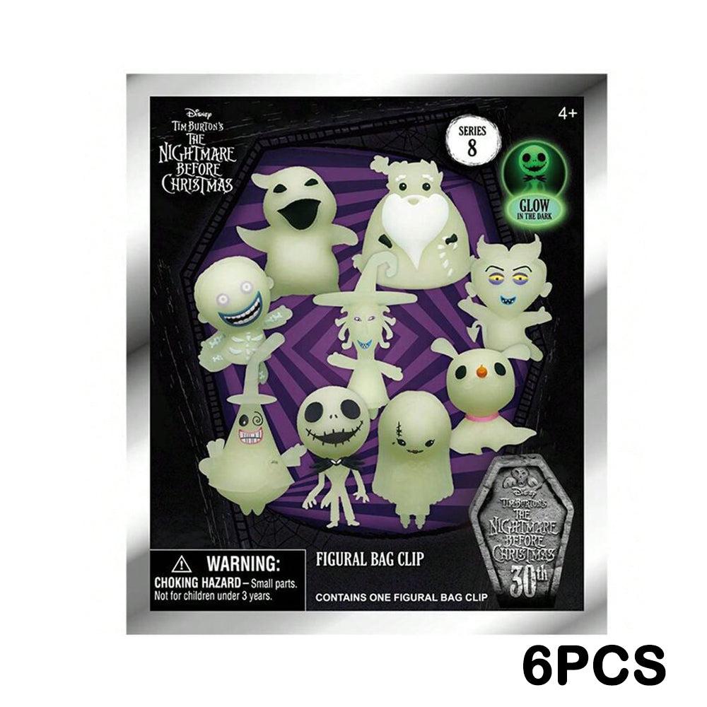 Disney The Nightmare Before Christmas Series 8 Blind Box 3D Foam Bag Clip Collectible Keychain