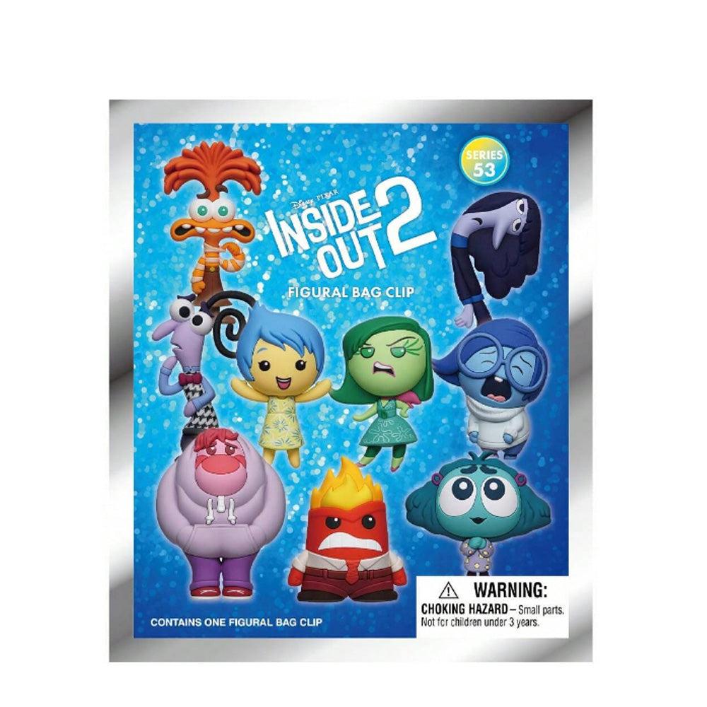 Disney Inside Out 2 Series Blind Box 3D Foam Bag Clip Collectible Keychain