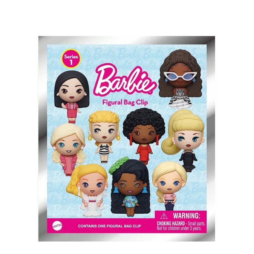 Barbie Series 1 Blind Box 3D Foam Bag Clip Collectible Keychain