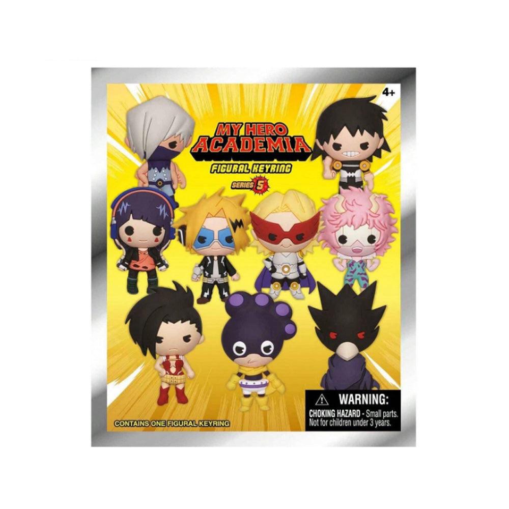 My Hero Academia Series 5 Blind Box 3D Foam Bag Clip Collectible Keychain