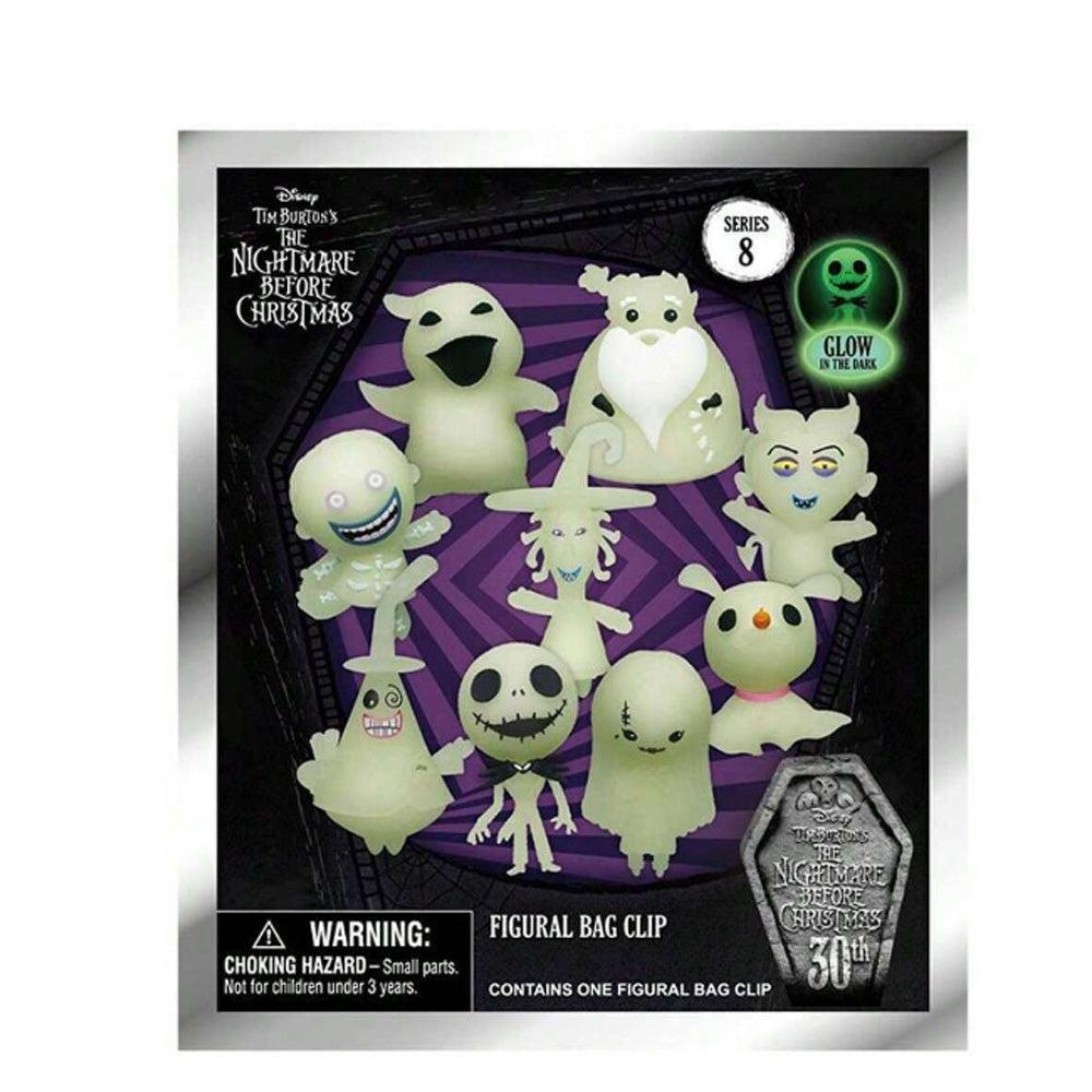 Disney The Nightmare Before Christmas Series 8 Blind Box 3D Foam Bag Clip Collectible Keychain