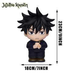 Jujutsu Kaisen Fushiguro Megumi 9" PVC Figural Bank | Fushiguro Megumi Coin Bank for Anime Fans