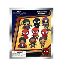 Marvel Spider-Man Blind Box 3D Foam Bag Clip Collectible Keychain