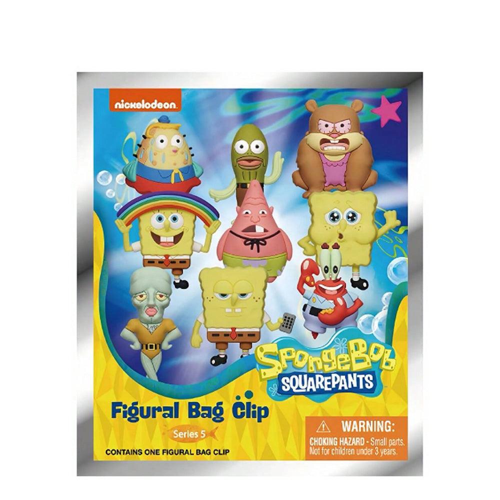 SpongeBob SquarePants Series 5 Blind Box 3D Foam Bag Clip Collectible Keychain