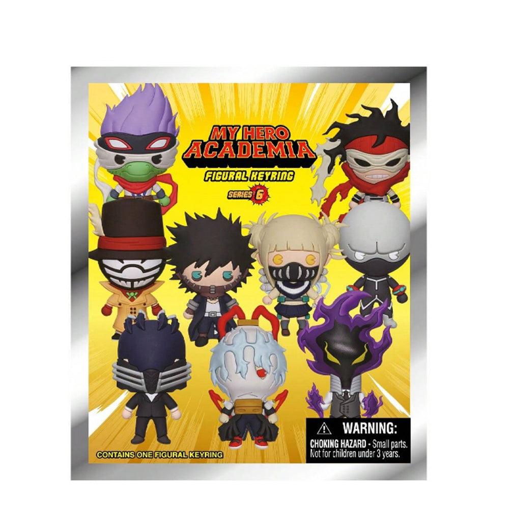 My Hero Academia Series 6 Blind Box 3D Foam Bag Clip Collectible Keychain