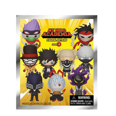 My Hero Academia Series 6 Blind Box 3D Foam Bag Clip Collectible Keychain