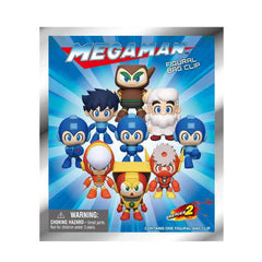 Mega Man Series 2 Blind Box 3D Foam Bag Clip Collectible Keychain