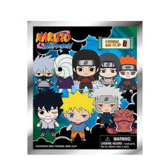 Naruto Series 5 Blind Box 3D Foam Bag Clip Collectible Keychain