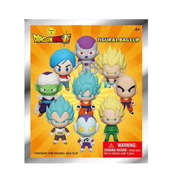 Dragon Ball Super Series 2 Blind Box 3D Foam Bag Clip Collectible Keychain