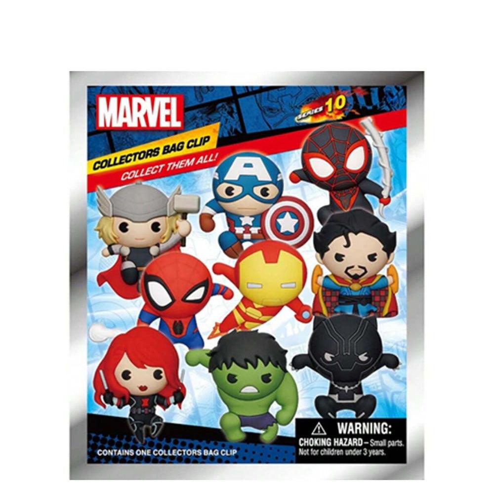 Marvel Series 10 Blind Box 3D Foam Bag Clip Collectible Keychain