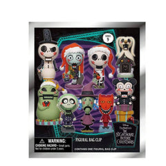 Disney The Nightmare Before Christmas Series 9 Blind Box 3D Foam Bag Clip Collectible Keychain