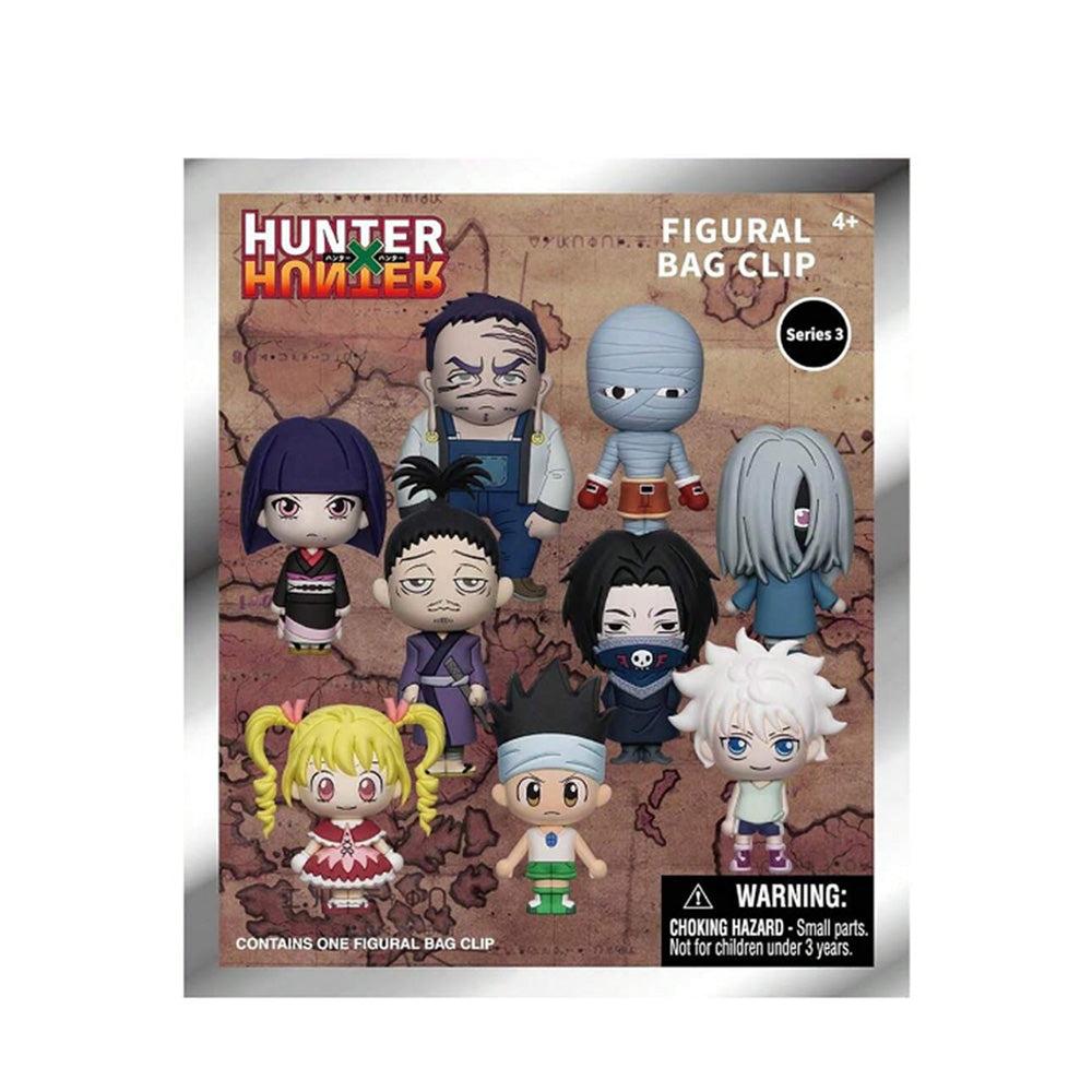 HUNTER×HUNTER Series 3 Blind Box 3D Foam Bag Clip Collectible Keychain