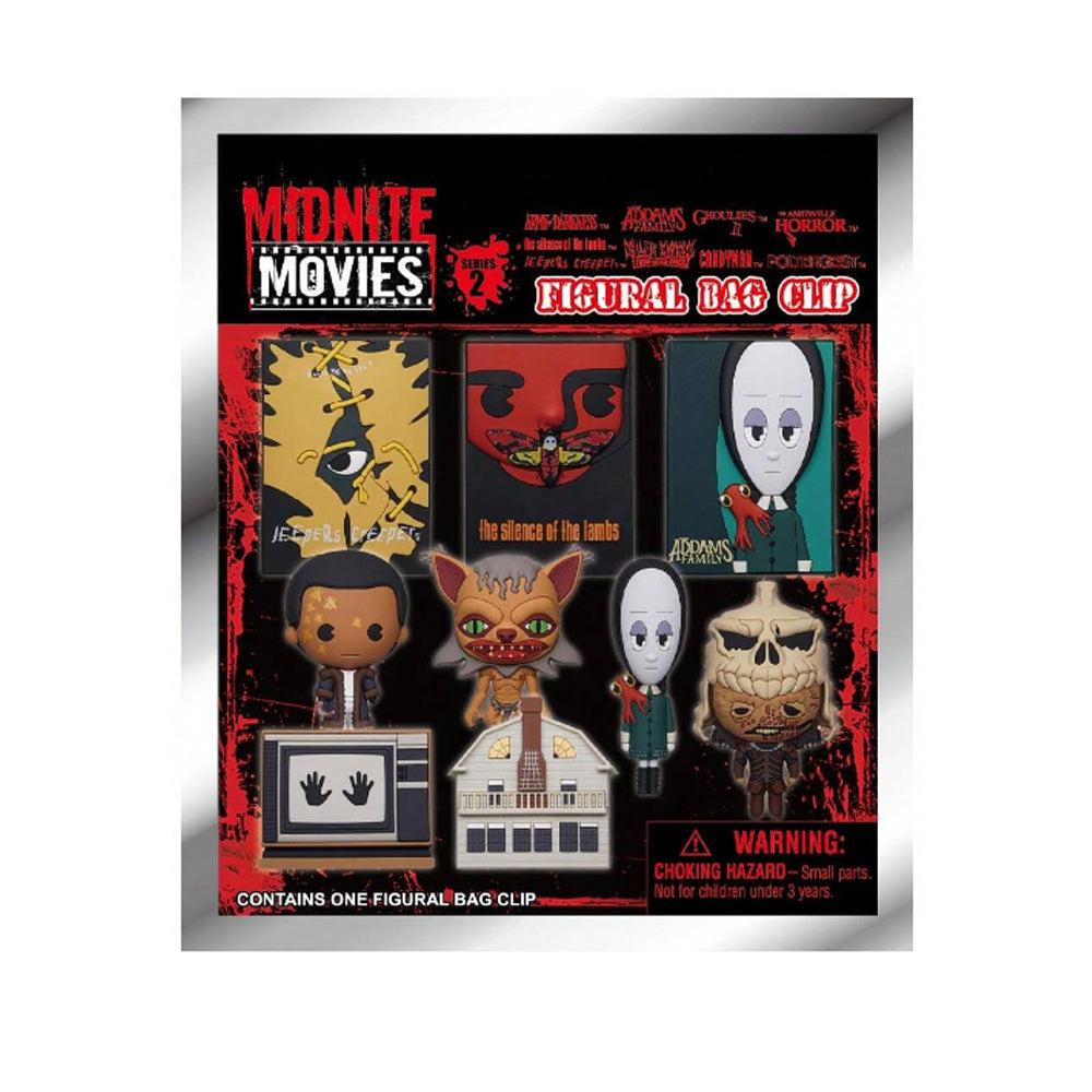 WB MGM-Horror Series 2 Blind Box 3D Foam Bag Clip Collectible Keychain