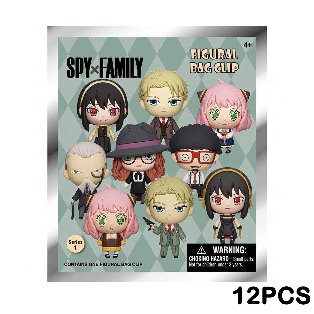 Spy x Family Series 1 Blind Box 3D Foam Bag Clip Collectible Keychain