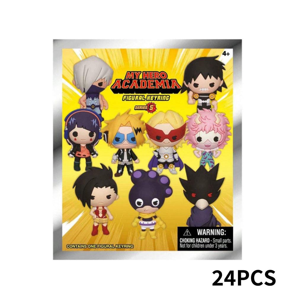 My Hero Academia Series 5 Blind Box 3D Foam Bag Clip Collectible Keychain