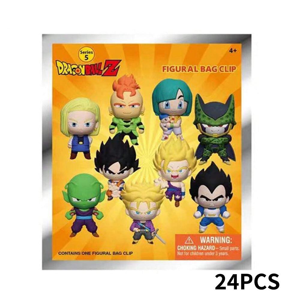 Dragon Ball Z Series 5 Blind Box 3D Foam Bag Clip Collectible Keychain