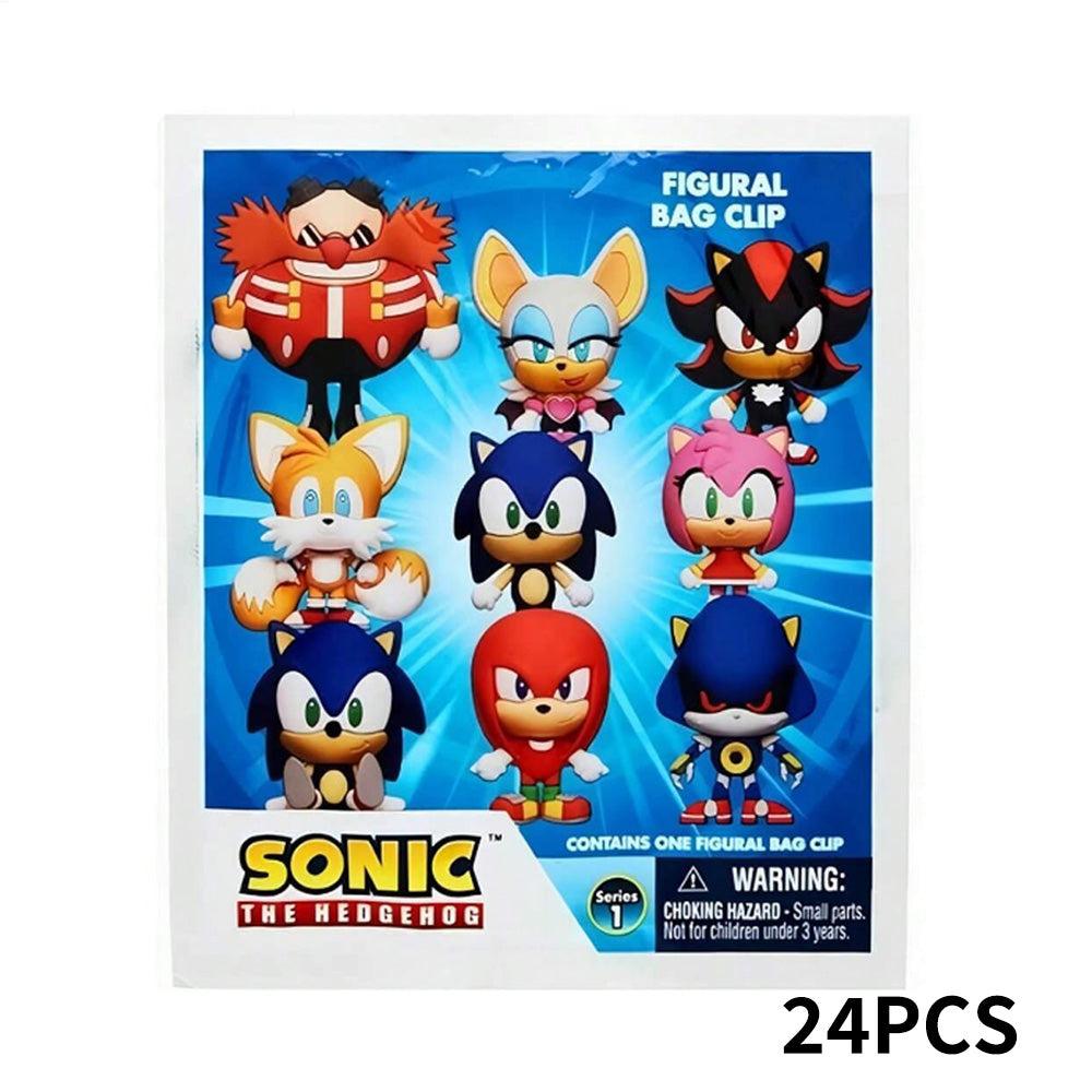 Sonic the Hedgehog Series 1 Blind Box 3D Foam Bag Clip Collectible Keychain