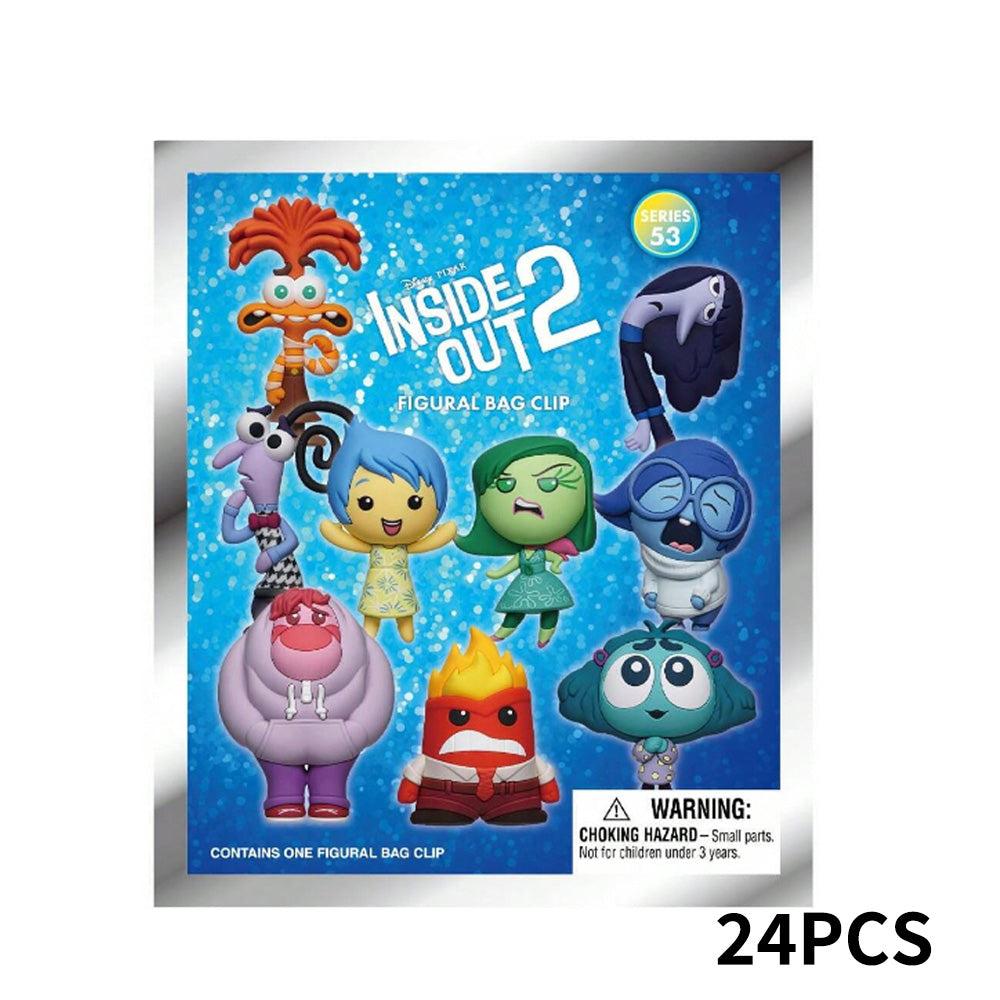 Disney Inside Out 2 Series Blind Box 3D Foam Bag Clip Collectible Keychain