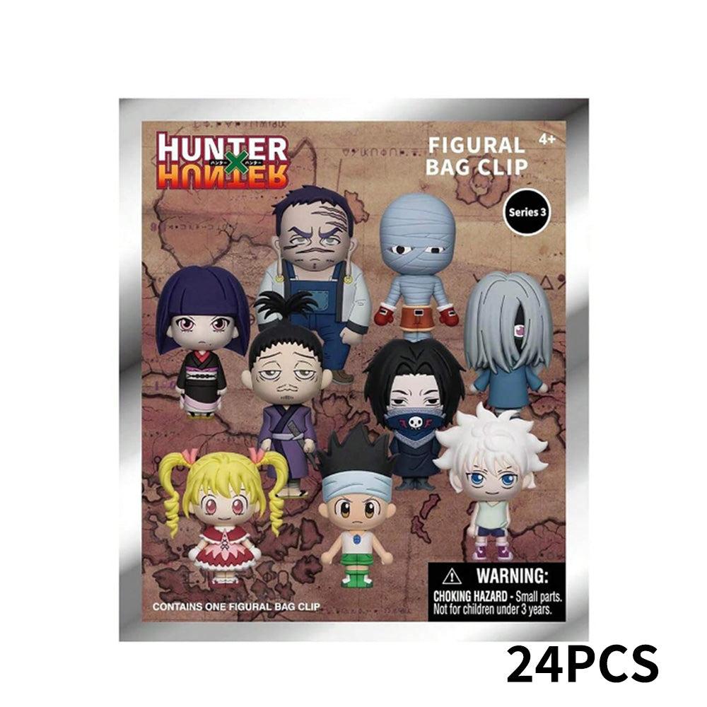 HUNTER×HUNTER Series 3 Blind Box 3D Foam Bag Clip Collectible Keychain