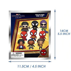 Marvel Spider-Man Blind Box 3D Foam Bag Clip Collectible Keychain