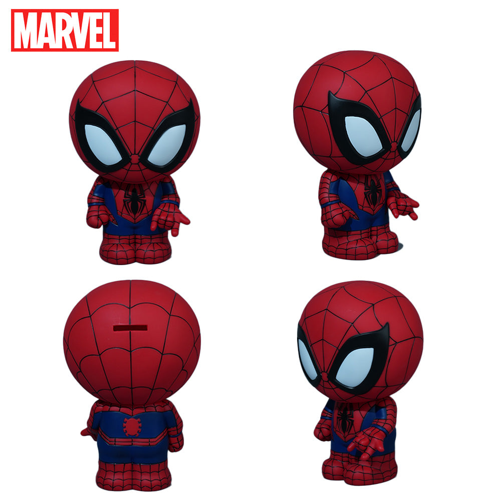 Marvel Spider-Man Jumbo Metallic 8.7" PVC Bank | Coin Bank Collectible Gift for Marvel Fans & Decor