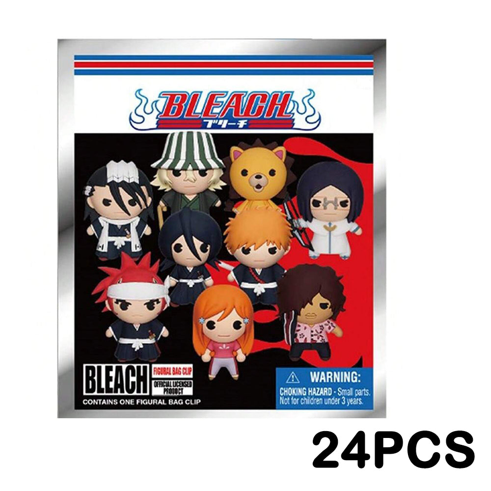 BLEACH Series Blind Box 3D Foam Bag Clip Collectible Keychain