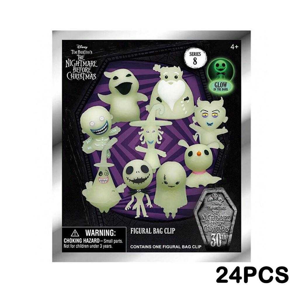 Disney The Nightmare Before Christmas Series 8 Blind Box 3D Foam Bag Clip Collectible Keychain