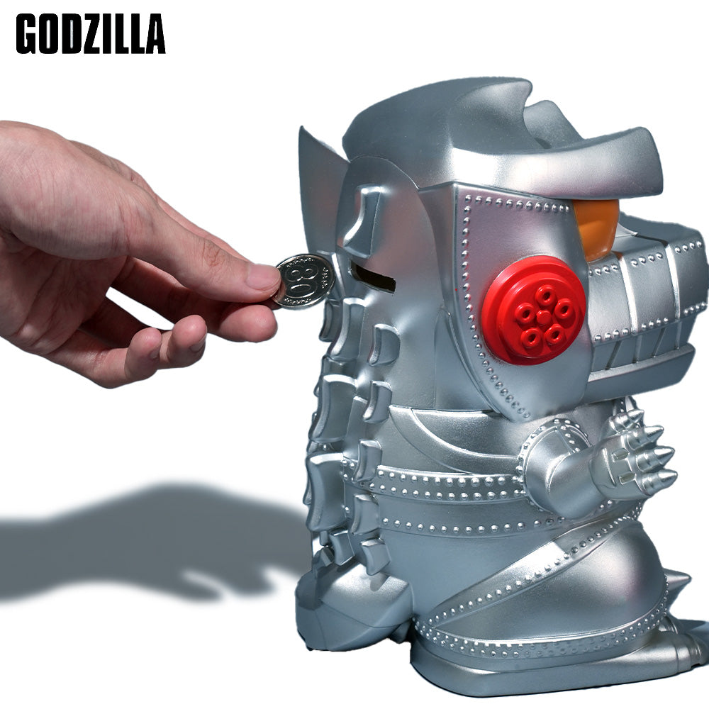 Mechagodzilla 8.2" PVC Bank | Godzilla Coin Bank for Home Decor & Collectible Gifts