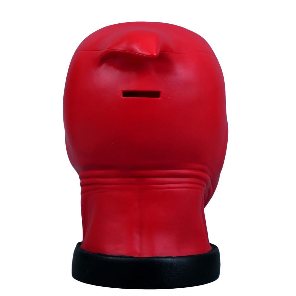 Marvel Heroes Deadpool Head 9.84" Bank | Deadpool Head Coin Bank for Marvel Fans