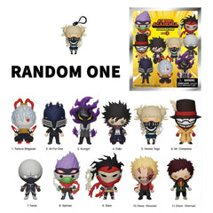 My Hero Academia Series 6 Blind Box 3D Foam Bag Clip Collectible Keychain