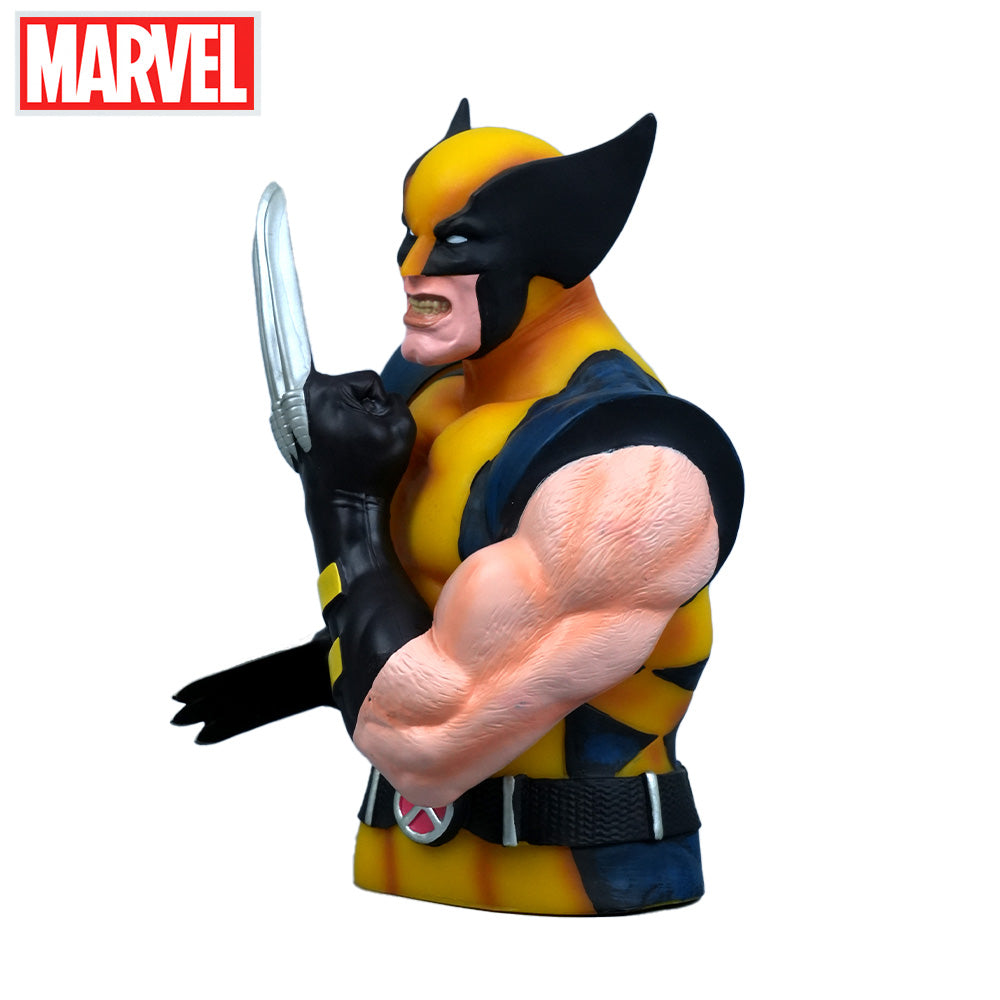 Marvel Wolverine 7.4" PVC Figural Bank | Wolverine Coin Bank for Marvel Fans