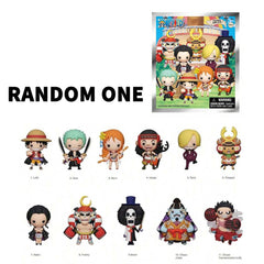 ONE PIECE Series 2 Blind Box 3D Foam Bag Clip Collectible Keychain