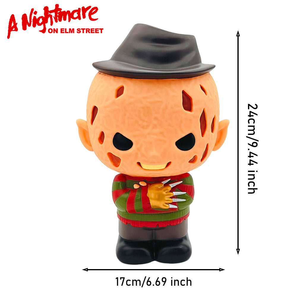 Freddy 9.44" PVC Figural Bank | Freddy Coin Bank for Horror Fans