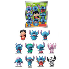 Disney Lilo&Stitch Series 1 Blind Box 3D Foam Bag Clip Collectible Keychain