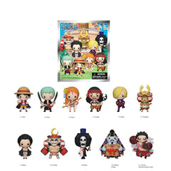 ONE PIECE Series 2 Blind Box 3D Foam Bag Clip Collectible Keychain